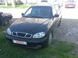 2008 Chevrolet Lanos I, чёрный, 320000 рублей, вид 2