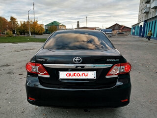 2012 Toyota Corolla X (E140, E150) Рестайлинг, чёрный, 1150000 рублей, вид 3