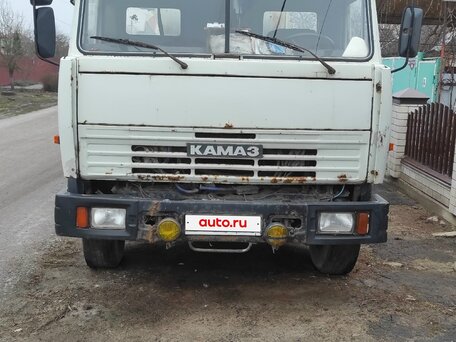 2001 КамАЗ Автобетоносмеситель, белый, 960000 рублей, вид 1