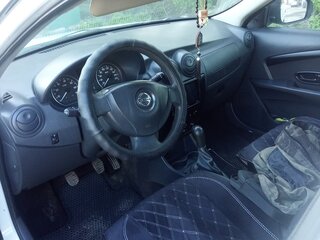 2014 Nissan Almera III (G15), белый, 450000 рублей, вид 4