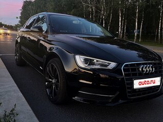 2014 Audi A3 III (8V), чёрный, 1500000 рублей, вид 1