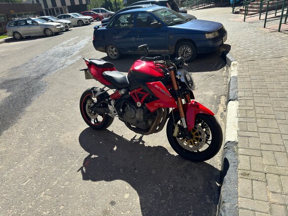 2013 Stels 600 Benelli, красный, 480000 рублей - вид 2