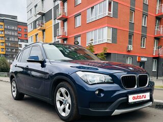 2013 BMW X1 18i I (E84) Рестайлинг, синий, 1420000 рублей, вид 2
