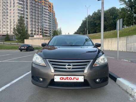 2015 Nissan Sentra VII (B17), коричневый, 720000 рублей, вид 2