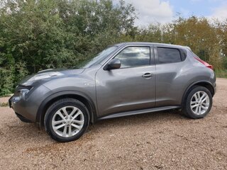 2012 Nissan Juke I, серый, 1120000 рублей, вид 4