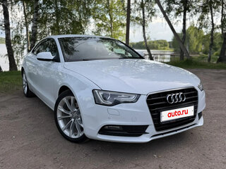 2013 Audi A5 I (8T) Рестайлинг, белый, 1500000 рублей, вид 1