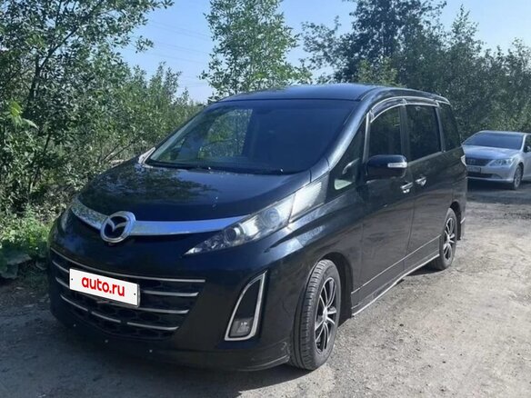 2008 Mazda Biante, чёрный, 975000 рублей