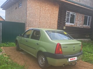 2006 Renault Logan I, зелёный, 400000 рублей, вид 4