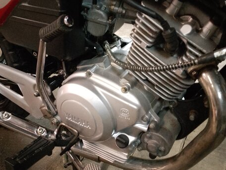 2004 Yamaha YBR125, красный, 115000 рублей, вид 4