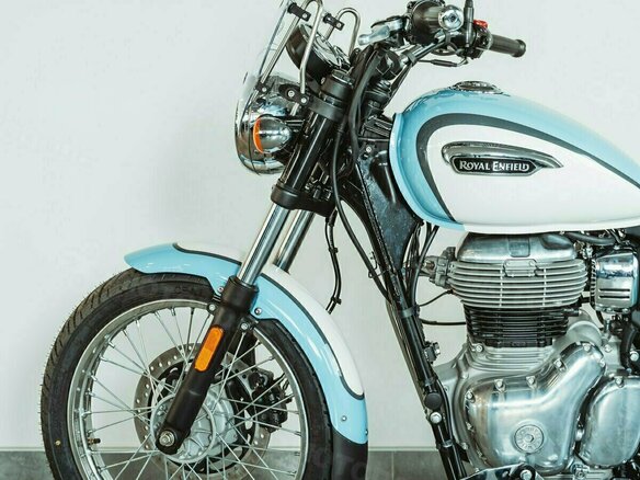 2026 Royal Enfield Meteor, голубой, 528000 рублей - вид 12