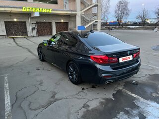 2018 BMW 5 серии 530i xDrive VII (G30/G31/G38), чёрный, 3950000 рублей, вид 4
