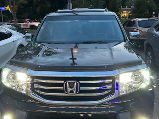 2012 Honda Pilot II Рестайлинг, чёрный, 2690000 рублей, вид 3