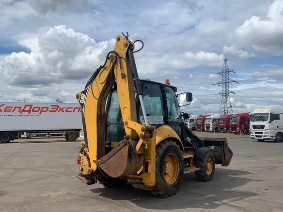 2007 Caterpillar 428, 3000000 рублей - вид 2