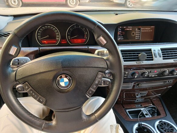 2003 BMW 7 серии Long 730Li IV (E65/E66), чёрный, 850000 рублей - вид 9