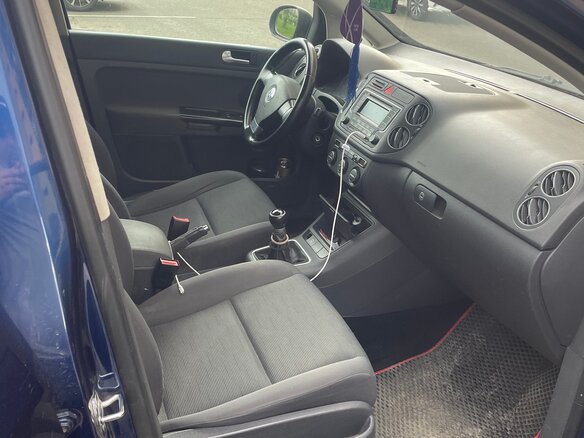 2008 Volkswagen Golf Plus I, синий, 320000 рублей - вид 3