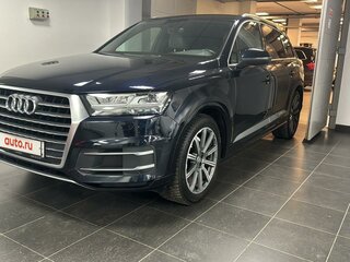 2017 Audi Q7 II (4M), чёрный, 3950000 рублей, вид 1