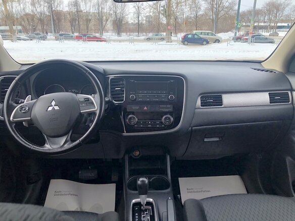 2014 Mitsubishi Outlander III Рестайлинг, чёрный - вид 12