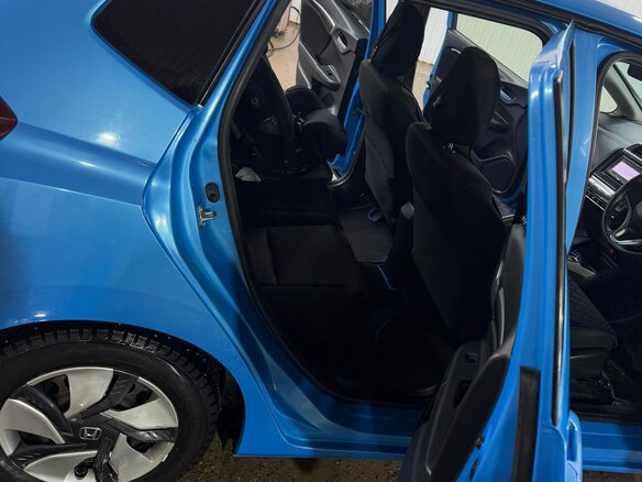 2014 Honda Fit III, синий, 1050000 рублей - вид 19