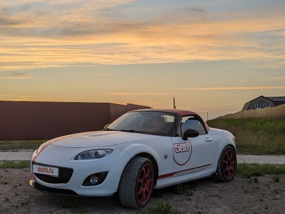 2012 Mazda MX-5 Hard Top III (NC) Рестайлинг, белый, 1890000 рублей - вид 3