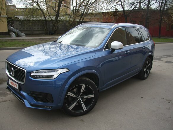 2018 Volvo XC90 II, синий