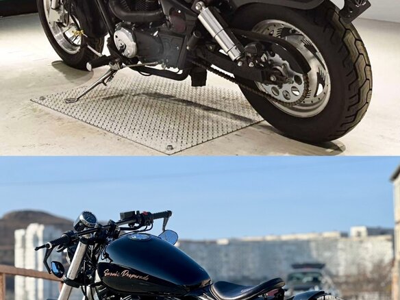1997 Suzuki Desperado VZ400, чёрный, 500000 рублей - вид 6