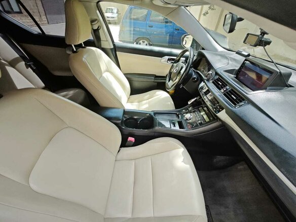 2012 Lexus CT 200h I, серый - вид 3