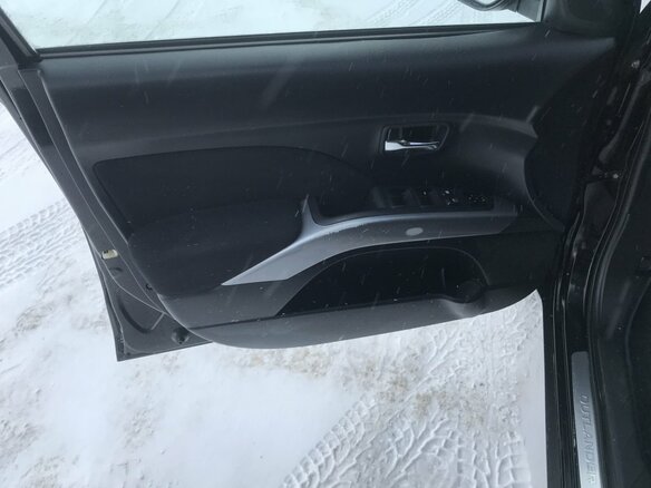 2007 Mitsubishi Outlander II, чёрный - вид 12