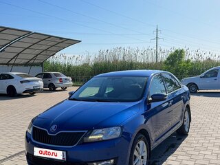 2018 Skoda Rapid I Рестайлинг, синий, 1380000 рублей, вид 1