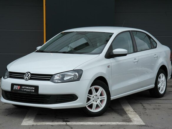 2014 Volkswagen Polo V, белый