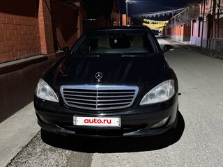 2008 Mercedes-Benz S-Класс 450 V (W221), чёрный, 1100000 рублей, вид 1