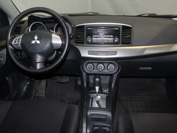 2014 Mitsubishi Lancer X Рестайлинг, чёрный - вид 5