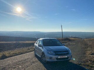 2015 Lada (ВАЗ) Granta I, серебристый, 600000 рублей, вид 3