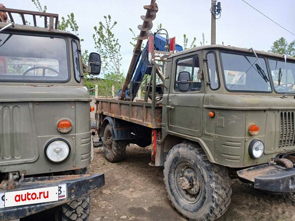 1990 ГАЗ ГАЗ-66, зелёный, 1999999 рублей - вид 4