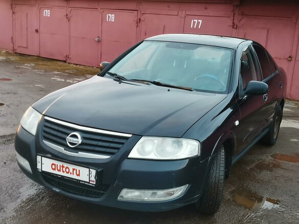 2007 Nissan Almera Classic I, чёрный - вид 3