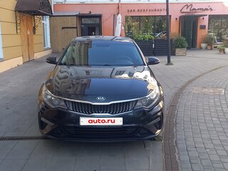 2018 Kia Optima IV Рестайлинг, синий, 1650000 рублей, вид 1