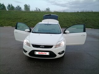 2008 Ford Focus II Рестайлинг, белый, 430000 рублей, вид 2
