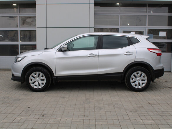 2017 Nissan Qashqai II, серебристый - вид 7