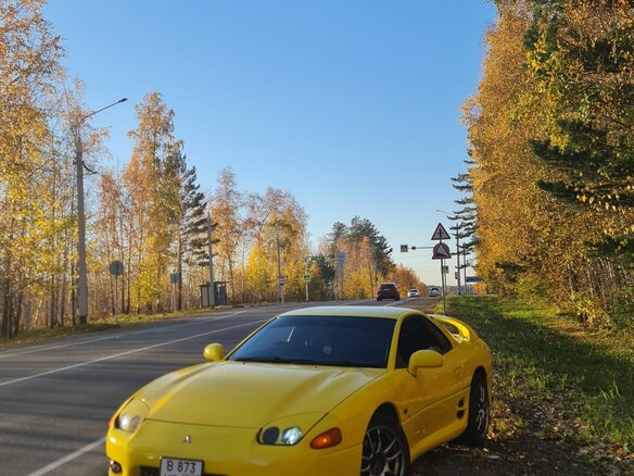 1997 Mitsubishi GTO II (Z15A), жёлтый, 1000000 рублей - вид 3