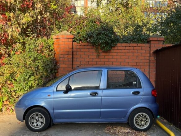 2007 Daewoo Matiz I Рестайлинг, синий, 280000 рублей - вид 13