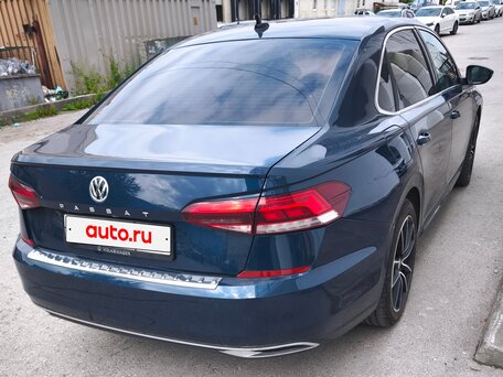 2021 Volkswagen Passat (North America and China) II (NA Market), синий, 2340000 рублей, вид 2