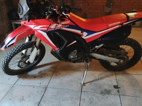 2020 Honda CRF 250L Rally, красный, 520000 рублей, вид 4