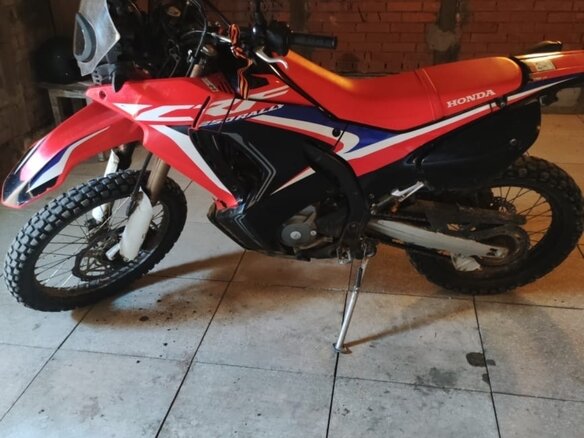 2020 Honda CRF 250L Rally, красный, 520000 рублей - вид 3