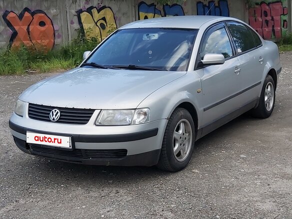 1999 Volkswagen Passat B5, серебристый, 260000 рублей