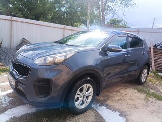 2017 Kia Sportage IV, синий, 1550000 рублей, вид 3