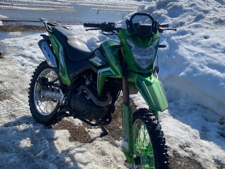 2023 Motoland XR250 Enduro, зелёный, 130000 рублей, вид 2