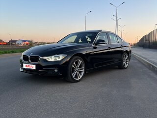 2017 BMW 3 серии 330i xDrive VI (F3x) Рестайлинг, чёрный, 2600000 рублей, вид 3