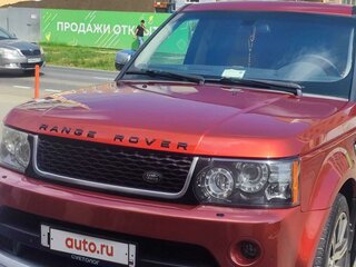 2008 Land Rover Range Rover Sport Supercharged I, красный, 1550000 рублей, вид 3