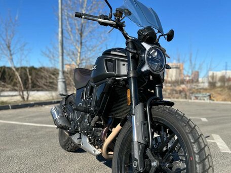 2024 CFMoto 700CL-X Heritage, чёрный, 600000 рублей, вид 5