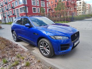 2018 Jaguar F-Pace I, синий, 2999999 рублей, вид 3