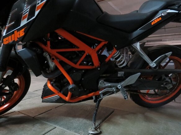 2014 KTM 390 Duke, оранжевый, 370000 рублей - вид 8